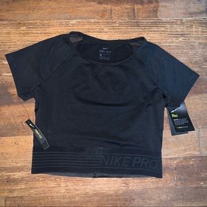 Nike training crop top